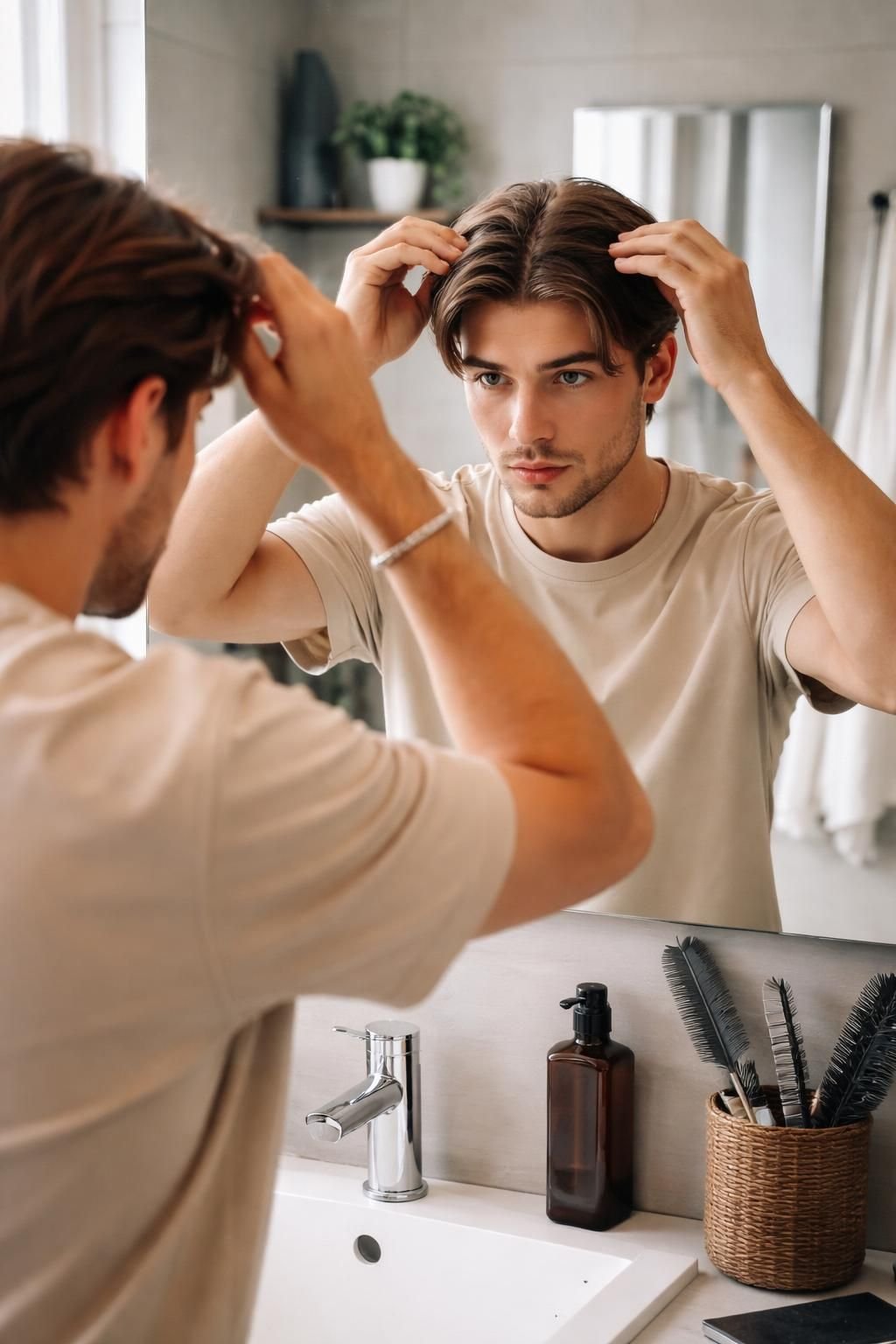 découvrez comment adopter la coiffure tendance du middle part homme en 2026 avec nos conseils pratiques pour un style moderne et élégant.